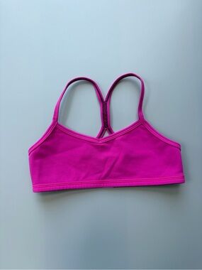 Lululemon Ivivva Magenta Sports Bra